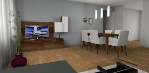Rendering Wohnzimmer